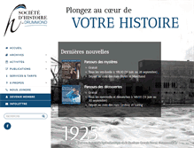 Tablet Screenshot of histoiredrummond.com